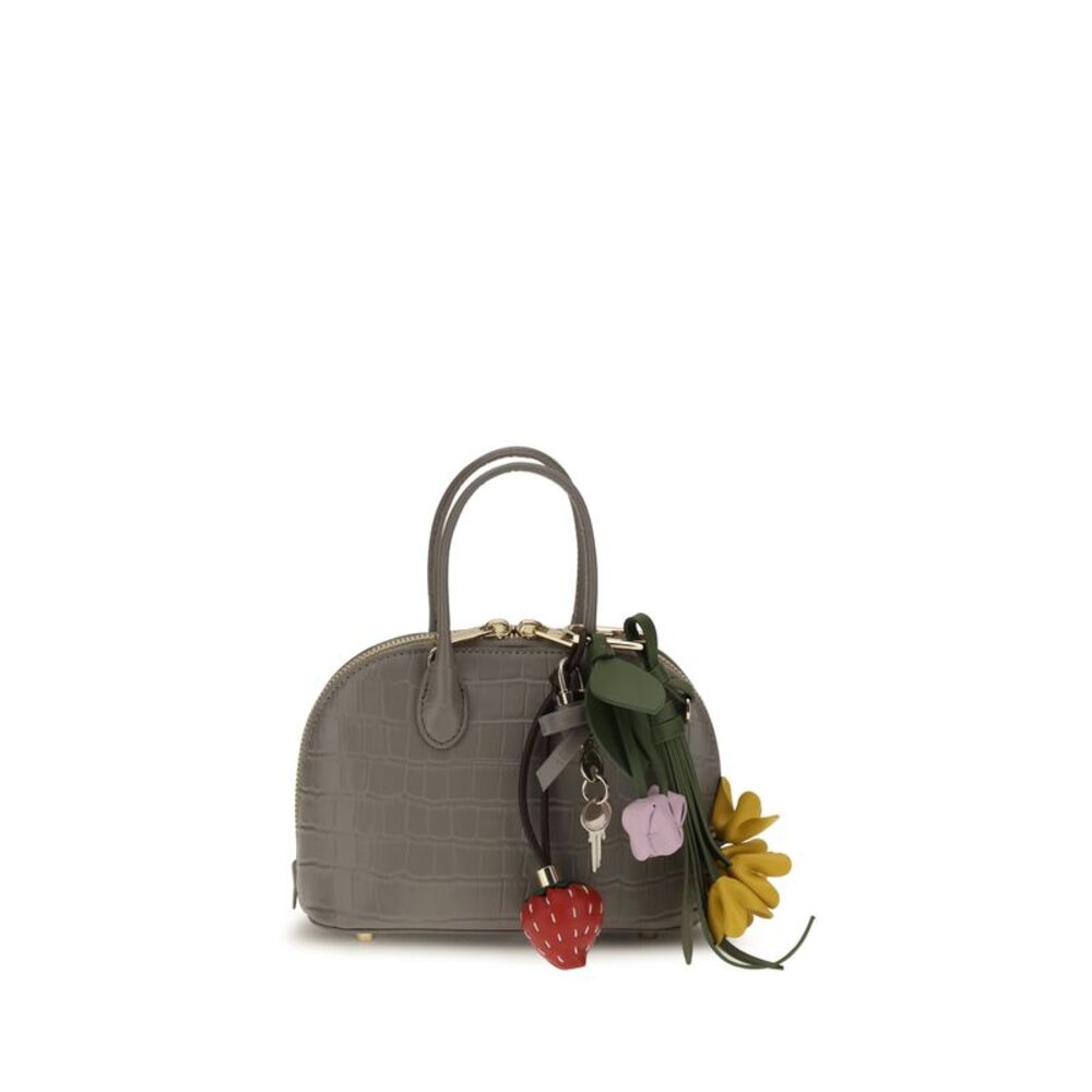 Self-Portrait Women Toast Crocodile-Effect Leather Handbag